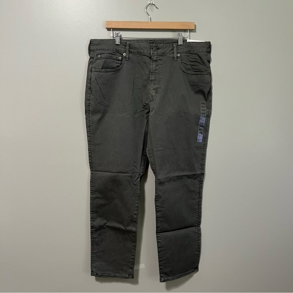 AE Flex Slim Straight Pant Gray - Picture 5 of 15